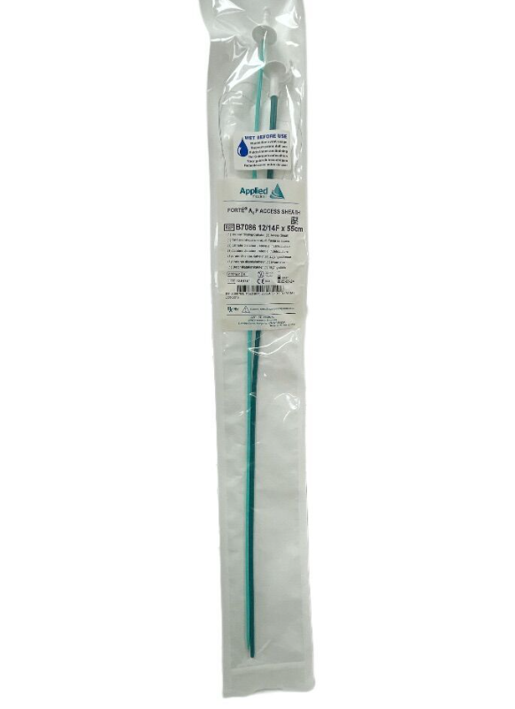 APPLIED MEDICAL B7086 FORTE AXP ACCESS SHEATH 12/14F X 55CM  EXP 2023 06