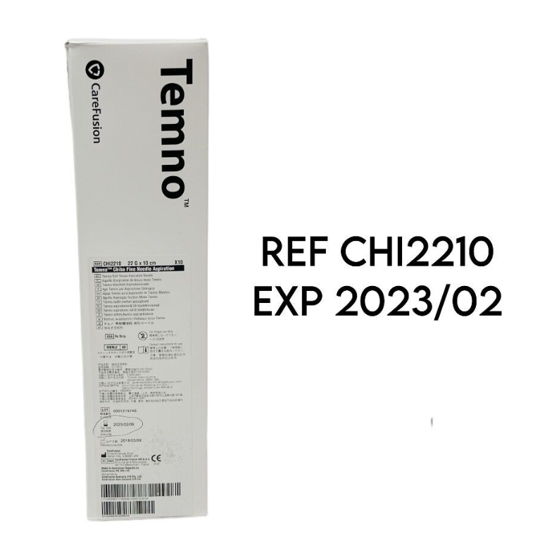 CAREFUSION CHI2210 Temno Chiba Fine Needle Aspiration 22G x 10cm 10/BOX EXP.2023 02
