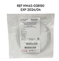 COOK MEDICAL HWAS-038150 HIWIRE NITINOL GUIDE WIRE STIFF ANGLED: 0.038" X 150CM EXP 2024 04