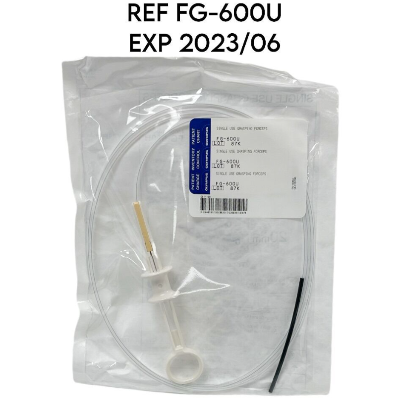 OLYMPUS FG-600U SINGLE USE GRASPING FORCEPS TRIPOD TYPE 20mm X 2.65mm EXP.2023 06