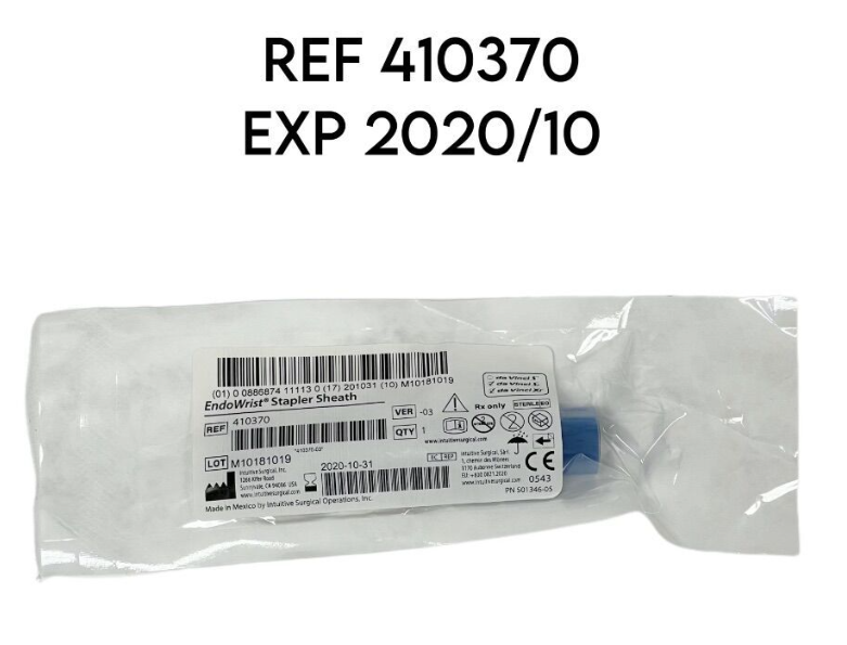INTUITIVE SURGICAL 410370 EndoWrist Stapler Sheath EXP 2020 10