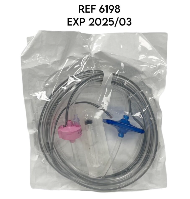 LEXION 6198 Insuflow Laparoscopic Gas Conditioning Device 10mL Luer Lock Syringe EXP. 2025 03