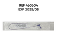 COVIDIEN 460604 ARGYLE PVC FEEDING TUBE  RADIOPAQUE 8F X 16" EXP 2025 08