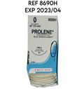 ETHICON 8690H PROLENE (Polypropylene) Suture BLUE MONOFILAMENT (3.5 metric) 30" (75 cm) 36/BOX EXP 2023 04