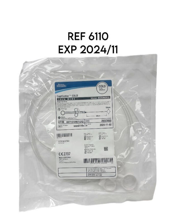 BOSTON SCIENTIFIC 6110 Captivator COLD THIN WIRE COLD 10mm EXP 2024 11