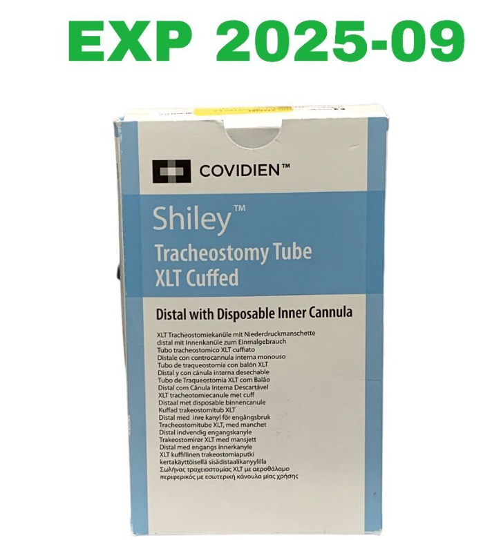 COVIDIEN 60XLTCD Shiley Tracheostomy Tube XLT Cuffed EXP 2025 09