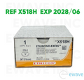 ETHICON X518H ETHIBOND EXCEL SUTURE 1 (4 Ph. Eur.) OS 4 (36/BOX) EXP 2028 06