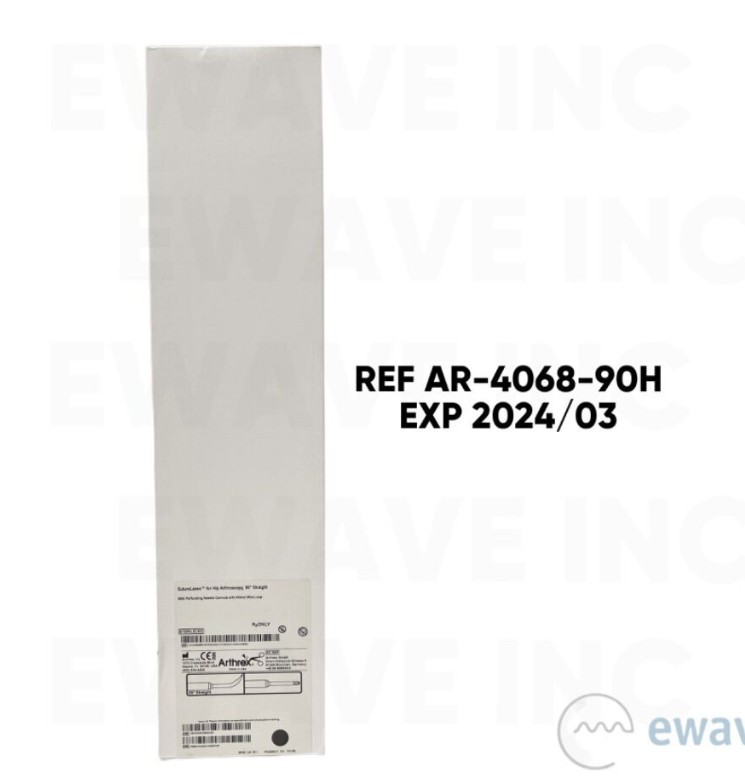 ARTHREX AR-4068-90H SutureLasso for Hip Arthroscopy 90° Straight EXP 2024 03