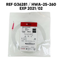 COOK MEDICAL G36281 / HWA-25-260 HIWIRE HYDROPHILLIC WIRE GUIDE 0.025" EXP 2021 02