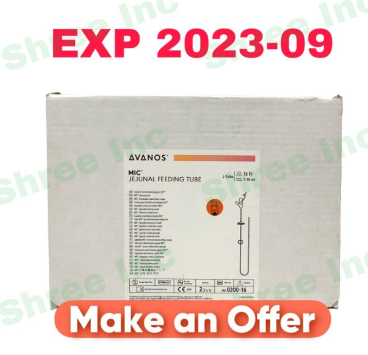 AVANOS MEDICAL 0200-16 MIC JEJUNAL FEEDING TUBE EXP 2023 09