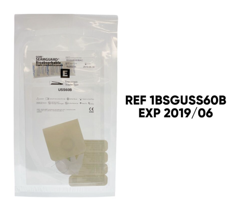 GORE 1BSGUSS60B SEAMGUARD FOR COVIDIEN AUTOSUTURE USS60B  EXP 2019 06