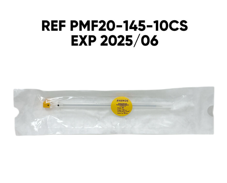 AVANOS MEDICAL PMF20-145-10CS RADIOPAQUE RADIOFREQUENCY CANNULA 20g x 145mm EXP 2025 06