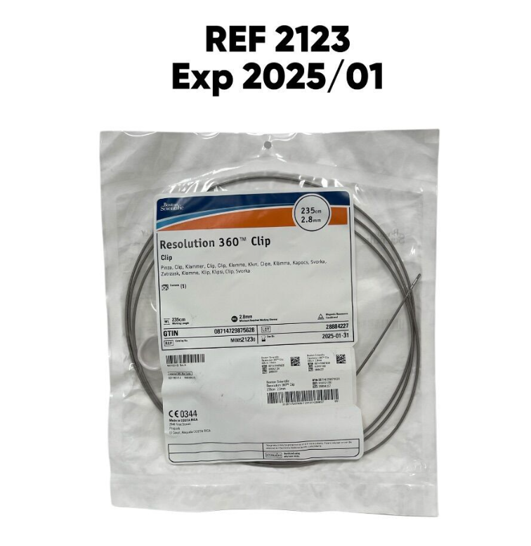 BOSTON SCIENTIFIC 2123 Resolution 360 Clip  235cm 2.8mm Exp 2025 01