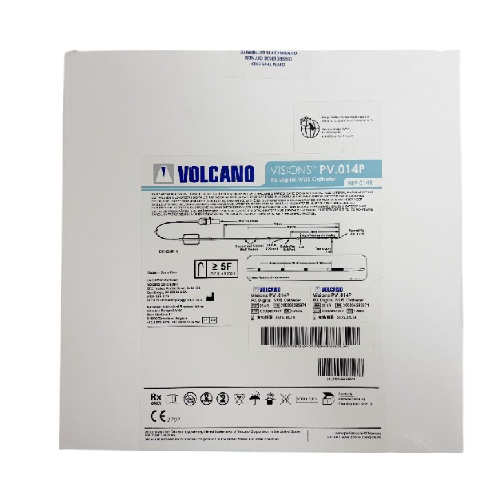 VOLCANO 014R PV .014P RX Digital IVUS Catheter Length 150 cm EXP. 2023 10