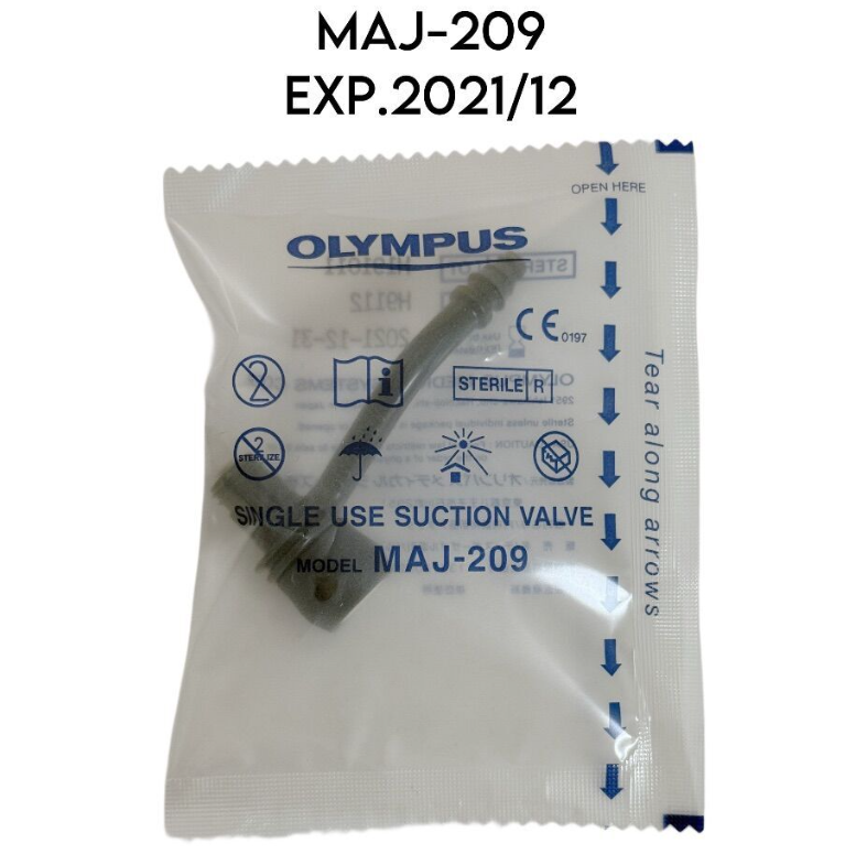 OLYMPUS MAJ-209 SINGLE USE SUCTION VALVE EXP.2021 12