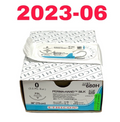 ETHICON 680H BOX OF 34 PERMA-HAND SILK black braided non-absorbable suture EXP 2023 06