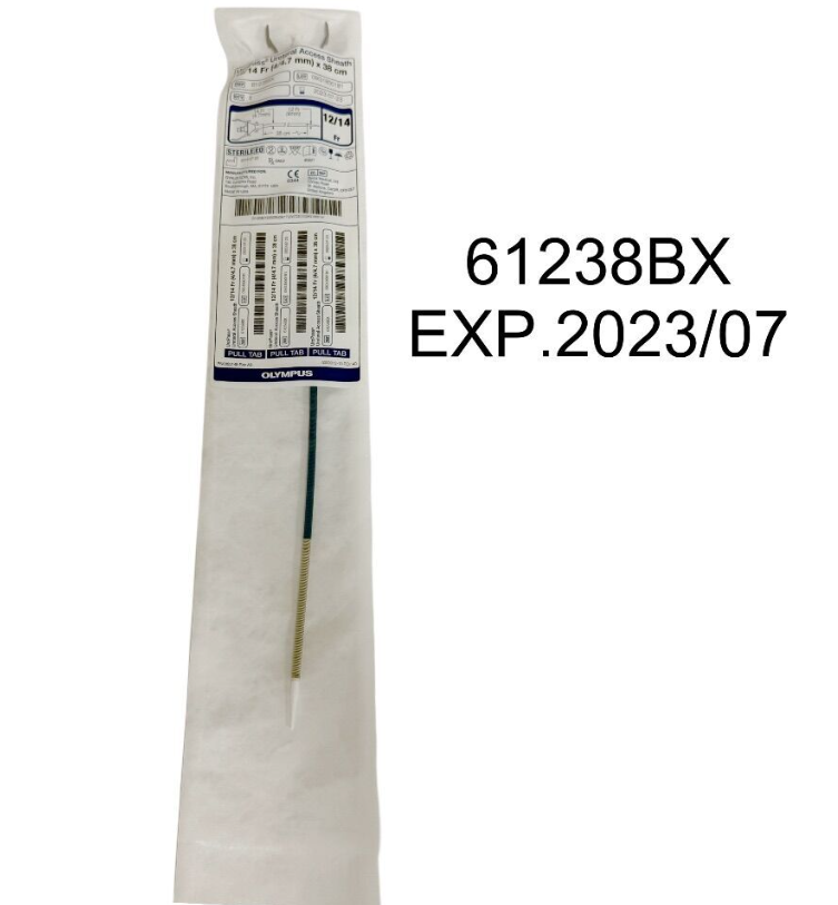 OLYMPUS 61238BX UroPass Ureteral Access Sheath 12/14 Fr (4/4.7 mm) x 38 cm EXP. 2023 07