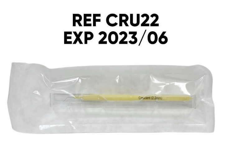 ACCUTOME CRU22 AccuSharp Ophthalmic Knife 2.2mm EXP.2023 06