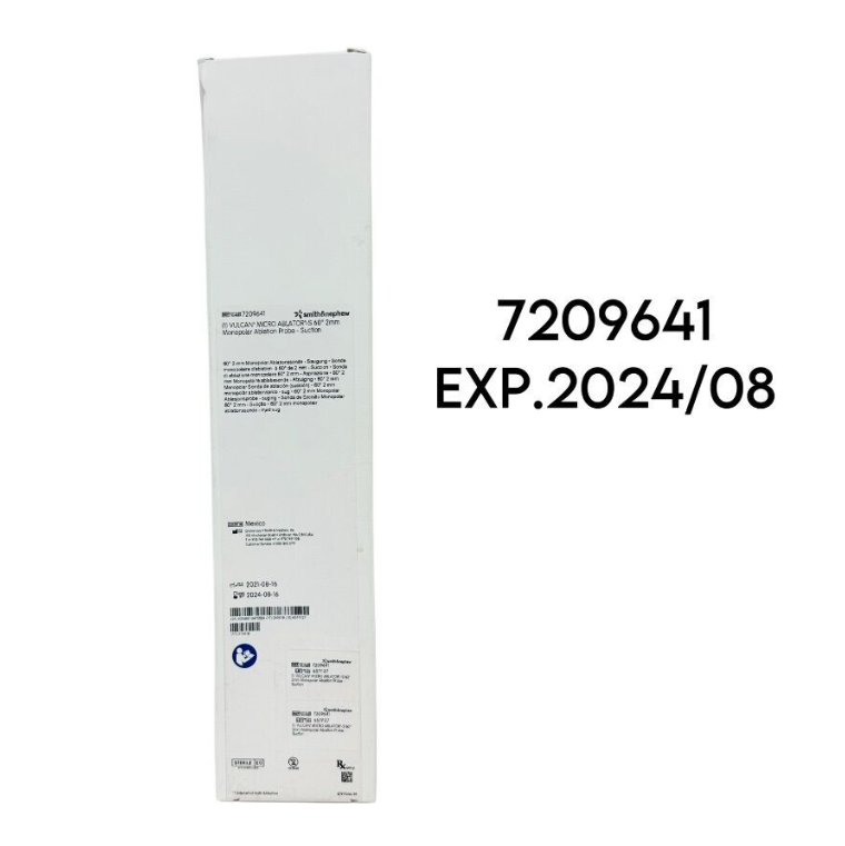 SMITH & NEPHEW 7209641 VULCAN MICRO ABLATOR S 60 DEGREE 2mm Monopolar Ablation Probe  Suction EXP.2024 08