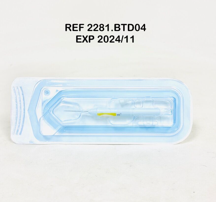DORC INTERNATIONAL 2281.BTD04 Backflush Instrument with 27 Ga / 0.4 mm brush needle and active aspiration EXP 2024 11
