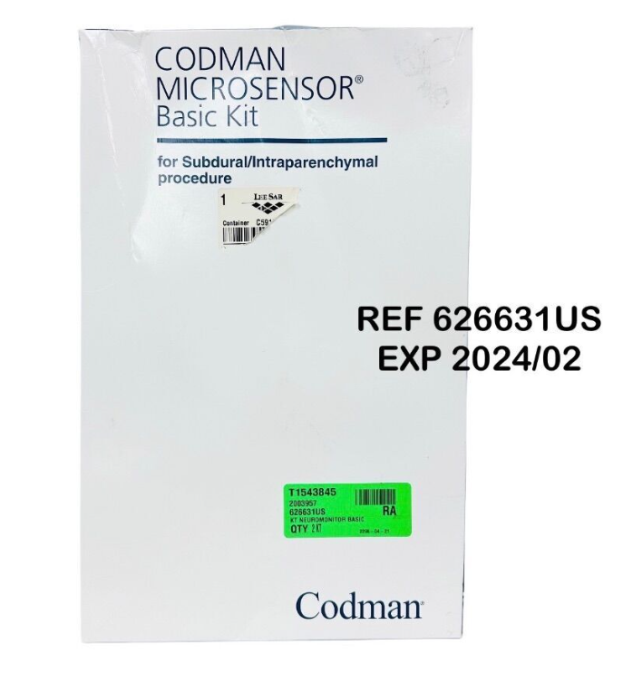 CODMAN 626631US CODMAN MICROSENSOR Basic Kit EXP 2024 02