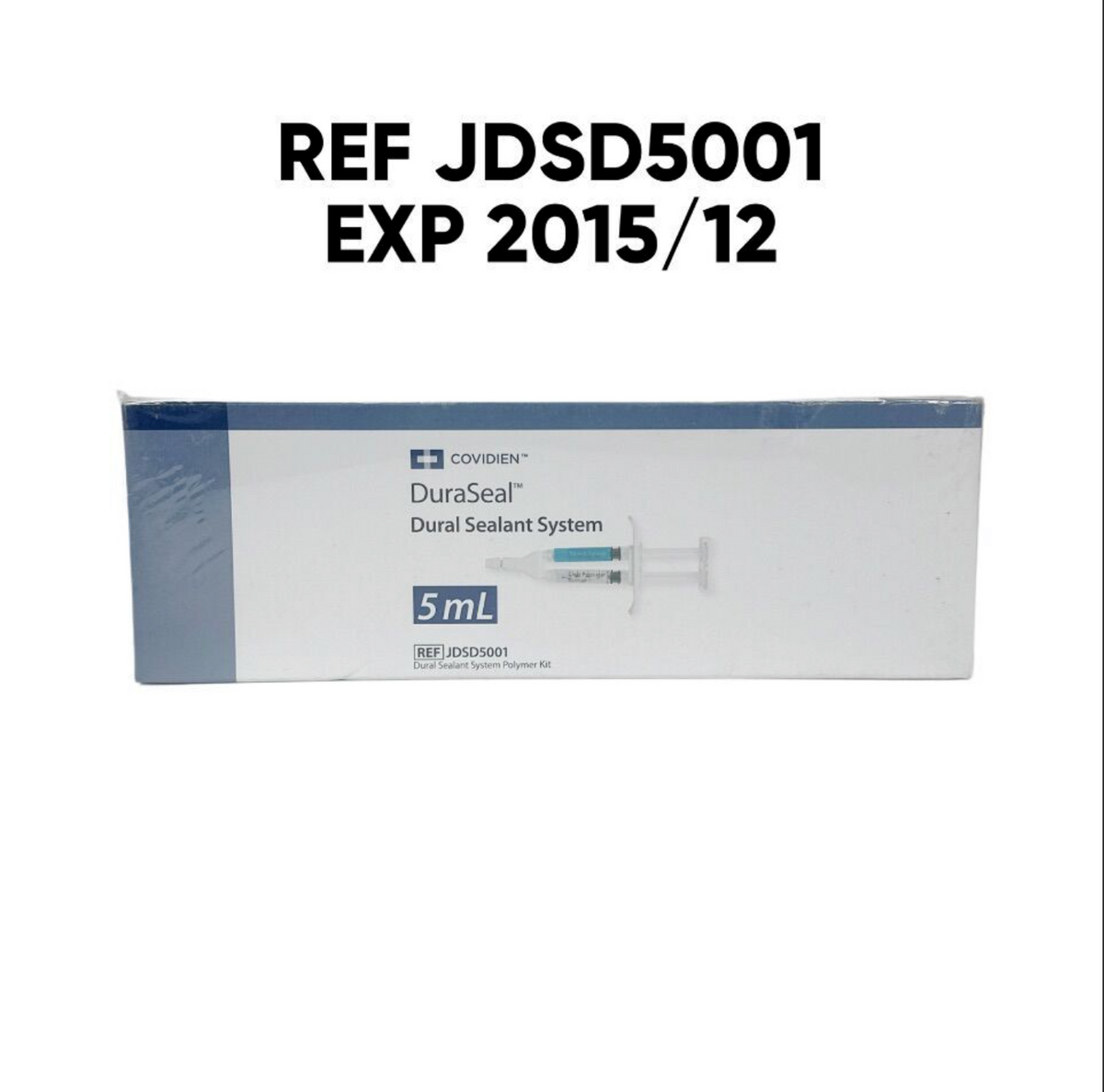 COVIDIEN JDSD5001 DuraSeal  Dural Sealant System 5ml EXP 2015 12