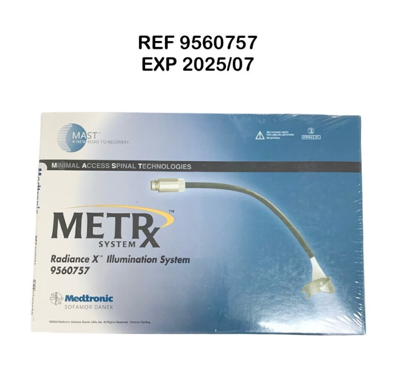 MEDTRONIC 9560757A METRx SYSTEM Radiance X Illumination System EXP 2025 07