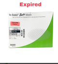 BARD 0117011 Soft Mesh Large Pore Monofilament Polypropylene 6in x 6in (15cm x 15cm)  3 Pack Exp.2025 09