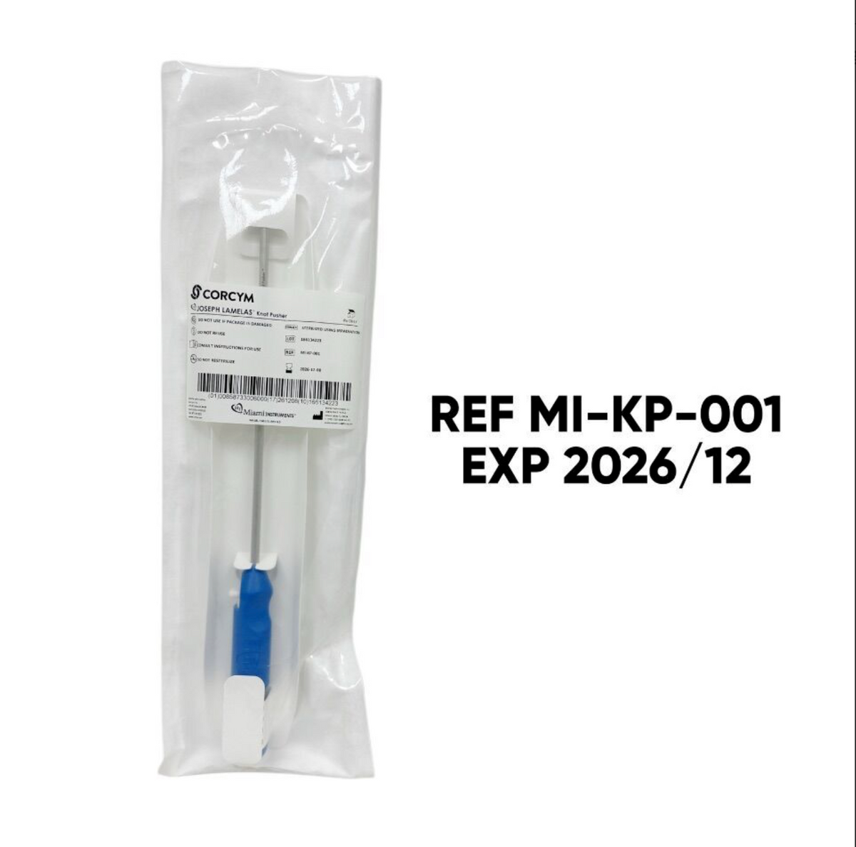 MIAMI INSTRUMENTS MI-KP-001 CORCYM JOSEPH LAMELAS Knot Pusher EXP 2026 12