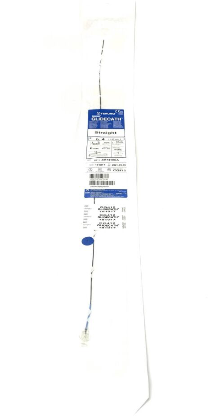 TERUMO ZM7410GA Radifocus Glidecath Expiry 09 2021