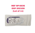 COVIDIEN SP-683G Surgioro Monofilament Polypropylene ReliaPoint C-13 EXP 2023 09 (Lot of 11)
