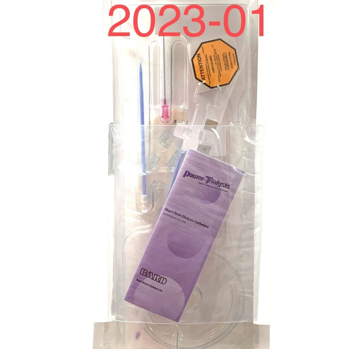 BARD 5603240 POWER-TRIALYSIS SHORT TERM STRAIGHT DIALYSIS CATHETER EXP 2023 01