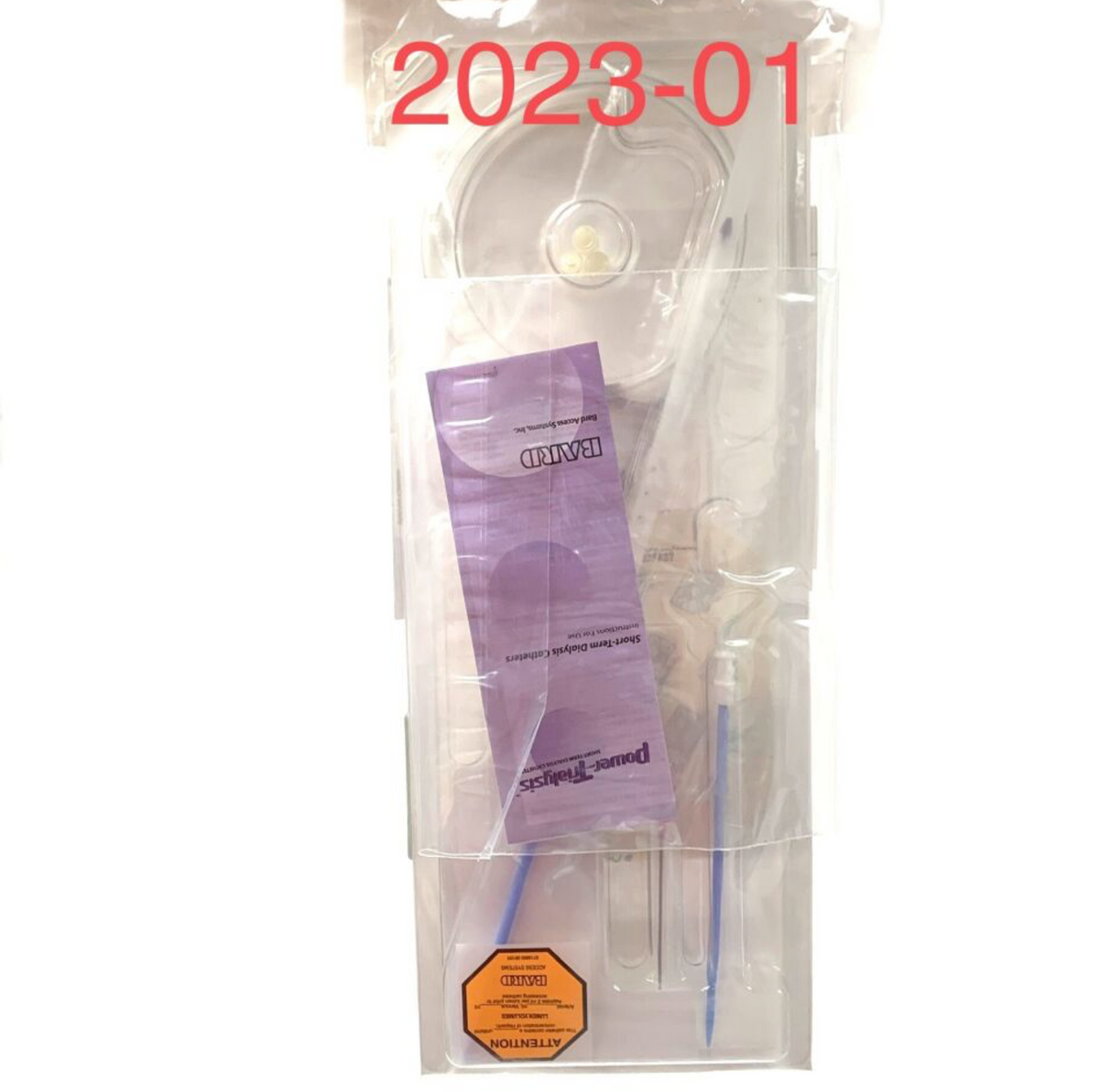 BARD 5603200 POWER TRIALYSIS, SHORT TERM STRAIGHT DIALYSIS CATHETER EXP 2023 01