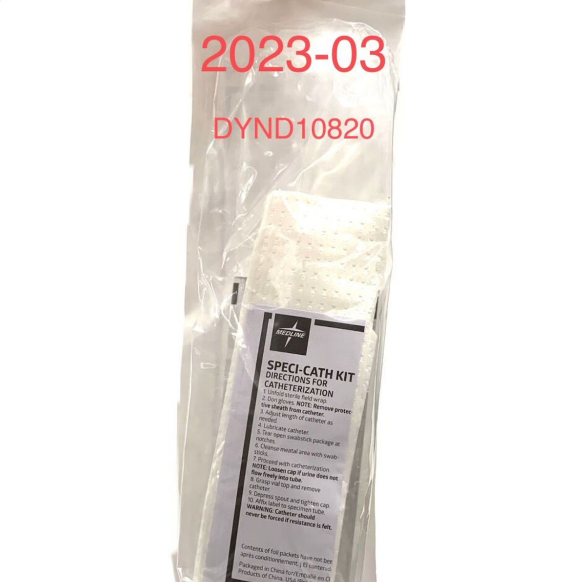 MEDLINE DYND10820 NEONATAL SPECI-CATH KIT EXP 2023 03
