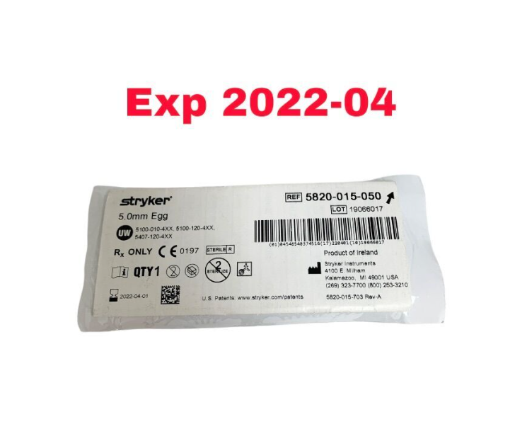 STRYKER 5820-015-050 5.0MM EGG EXPIRED 2022
