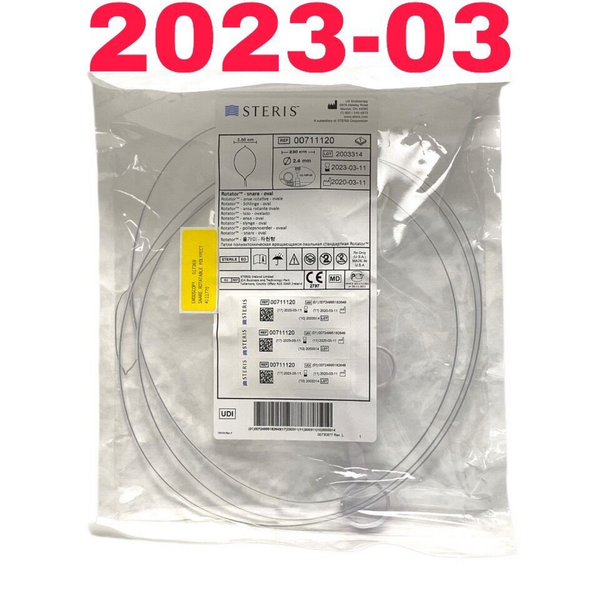 STERIS 00711120ROTATOR SNARE OVAL EXP 2023 03