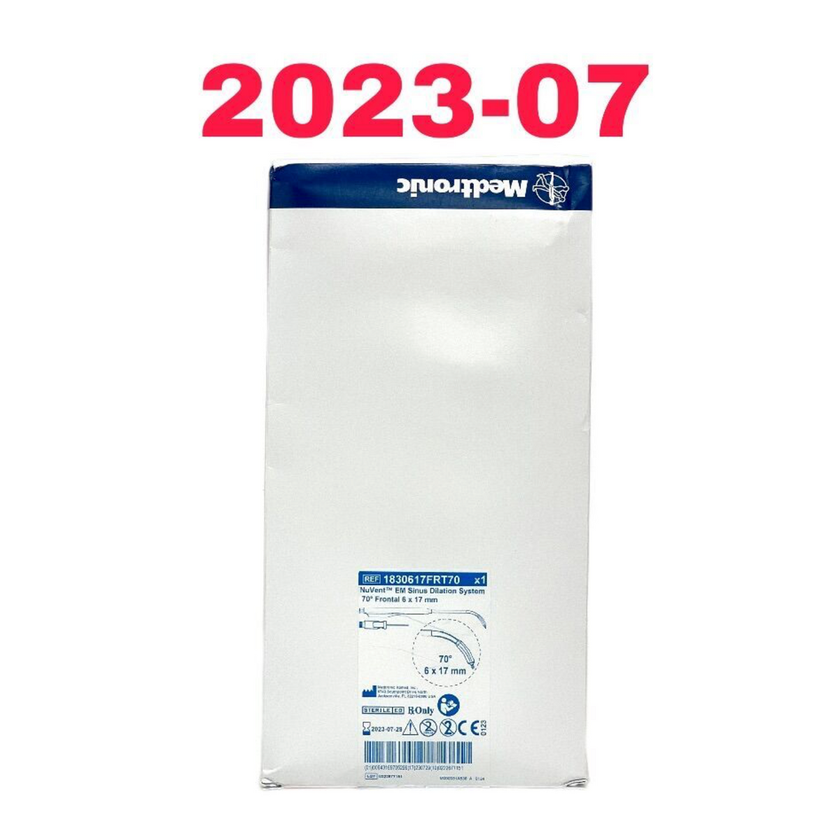 MEDTRONIC 1830617FRT70 NuVent EM Sinus Dilation System EXP 2023 07