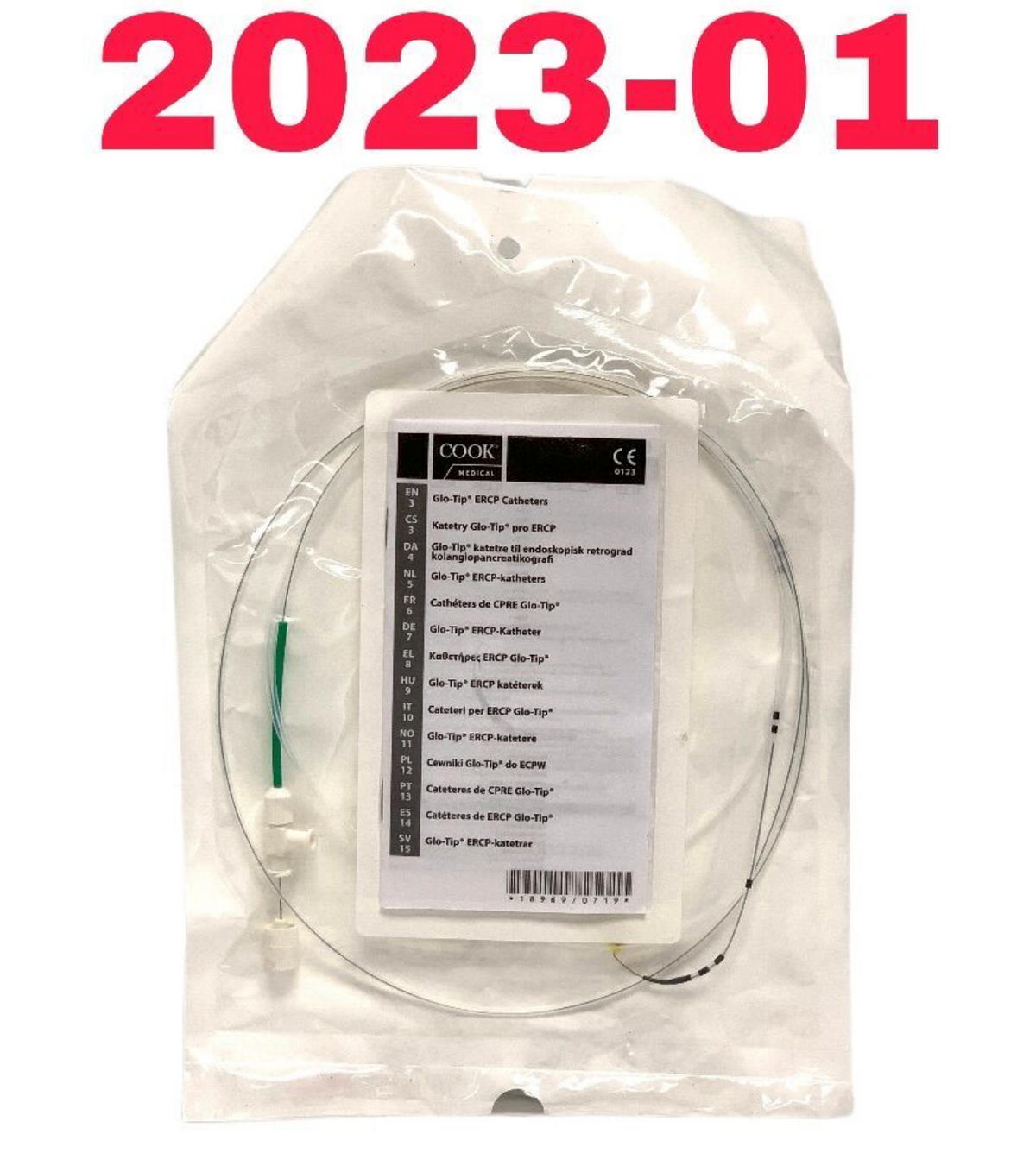 COOK MEDICAL G22302 GLO-TIP ERCP CATHETER EXP 2023 01