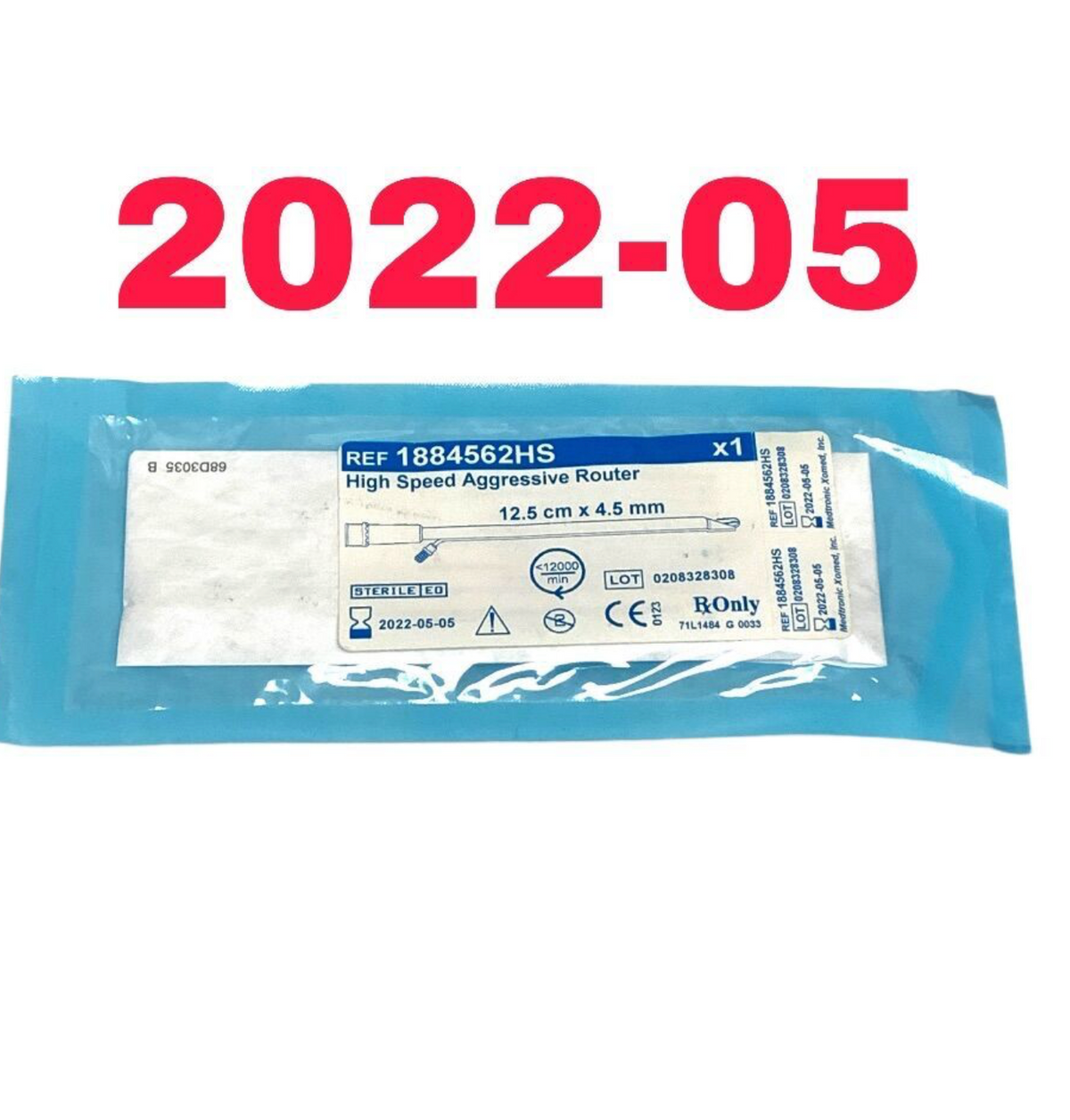 MEDTRONIC/ XOMED 1884562HS High Speed Aggressive Router EXP 2022 05