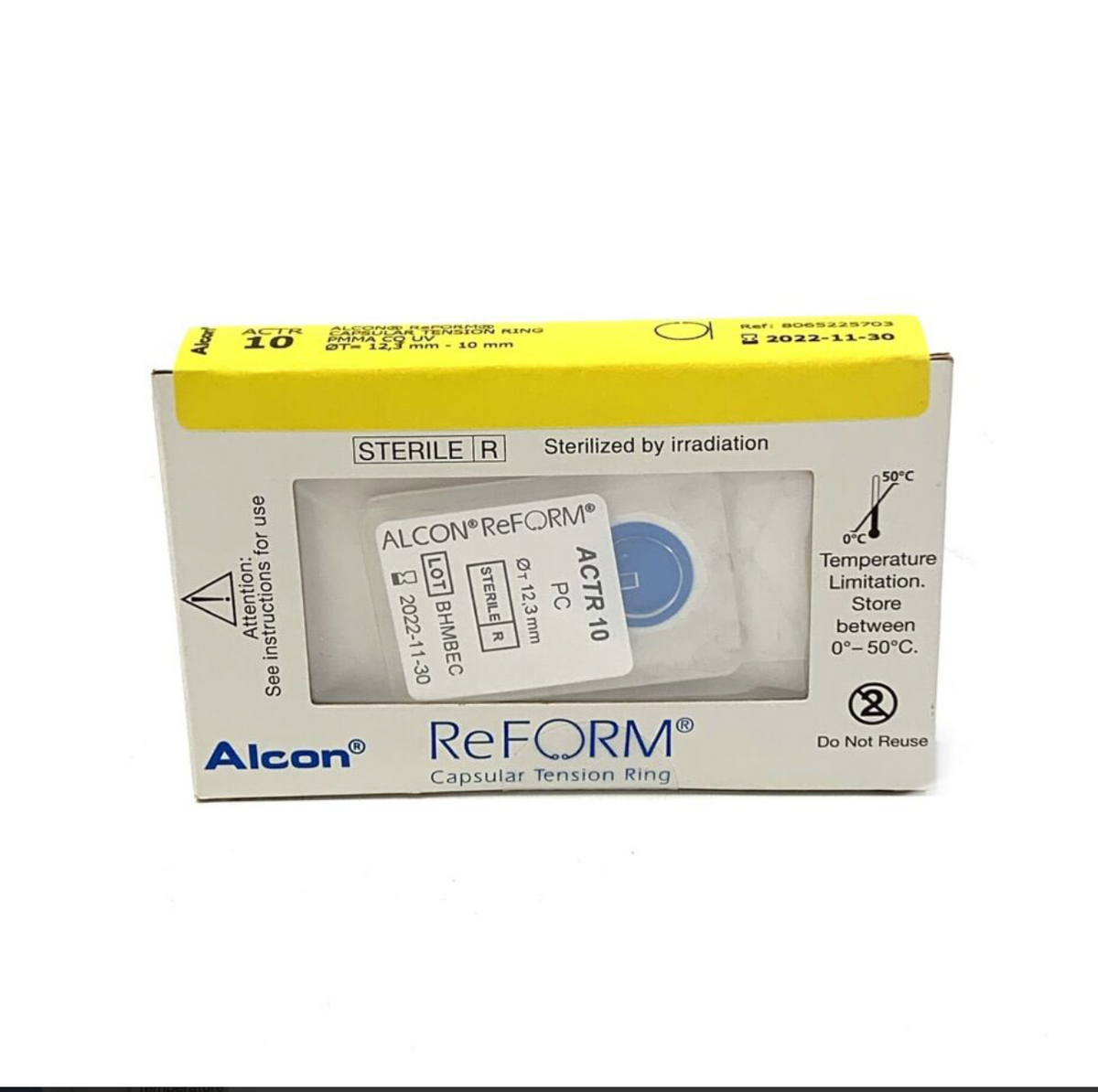 ALCON 8065225703 ACTR 10 REFORM CAPSULAR TENSION RING EXP 2022 11