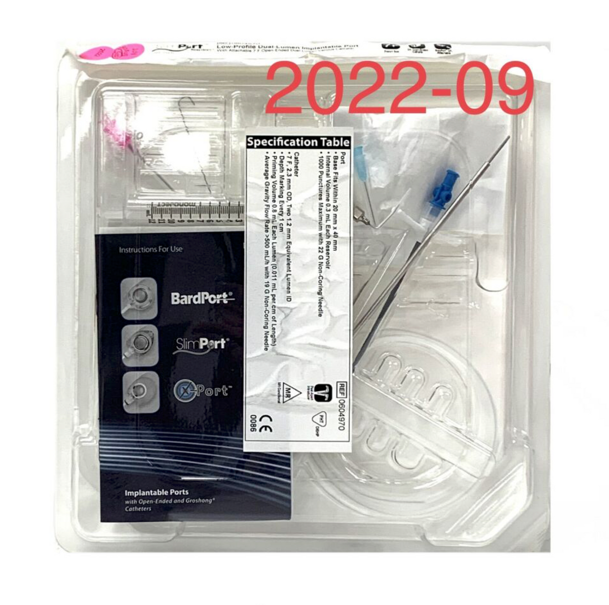 BARD 0604970 BARD ACCESS SYSTEM INTERMEDIATE KIT EXP 2022 09