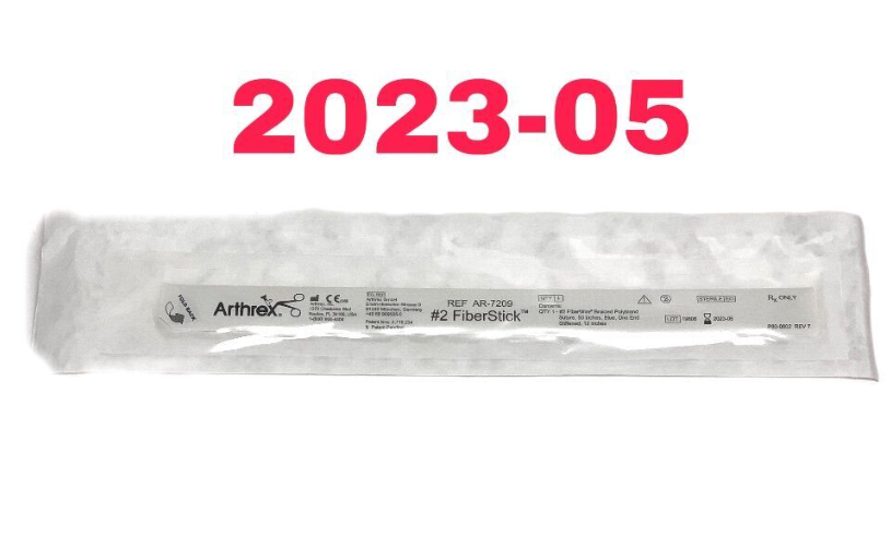 ARTHREX AR-7209 #2 FIBERWIRE BRAIDED POLYBLEND SUTURE EXP 2023 05