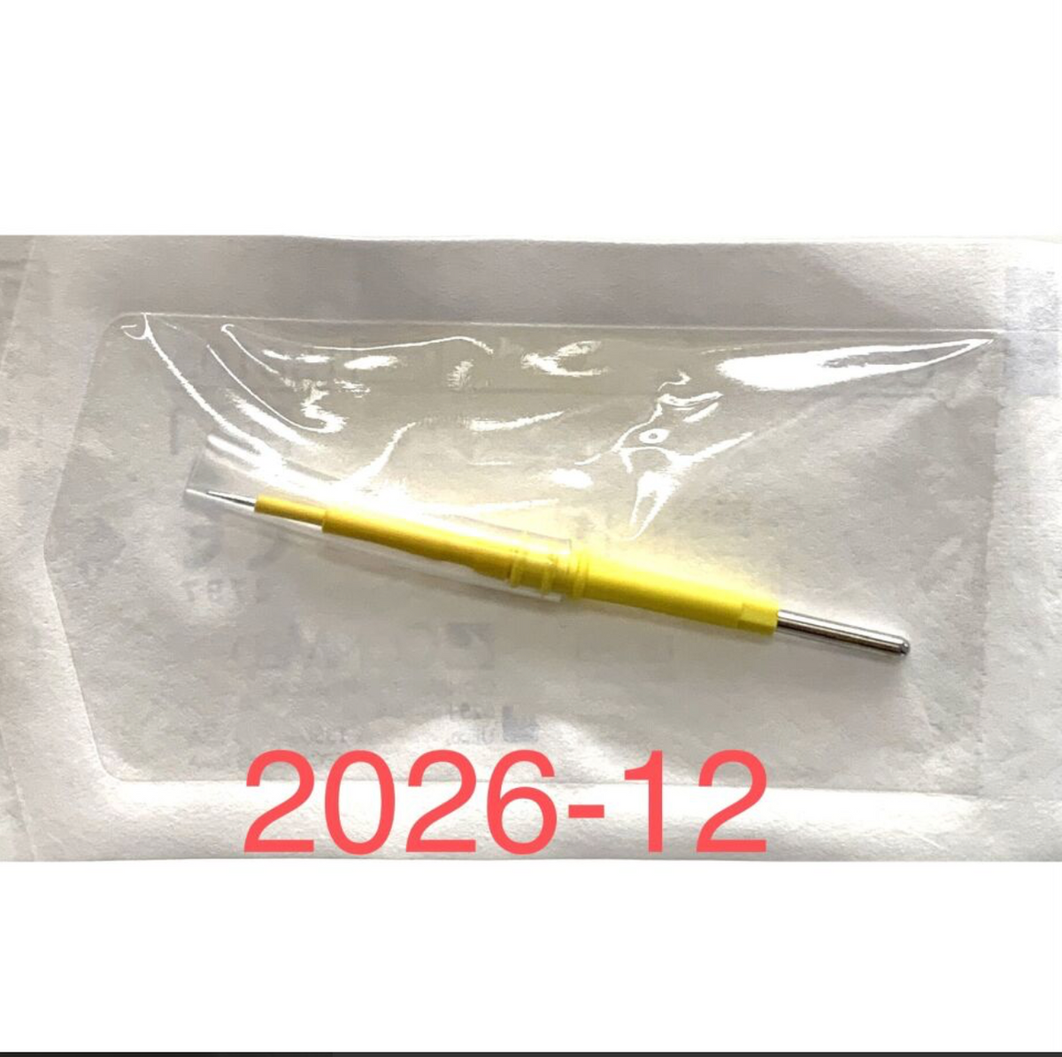 CONMED 138105 ACCESSORY ELECTRODE NEEDLE WITH EXTENDED INSULATION EXP 2026 12