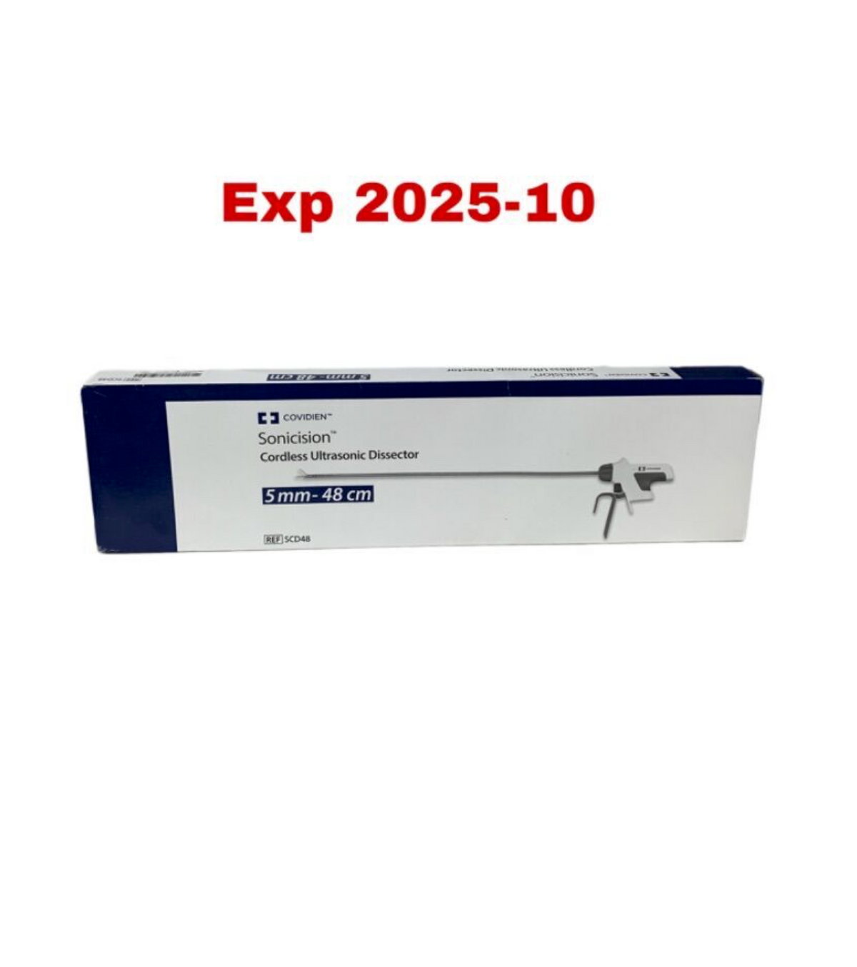 COVIDIEN SCD48 Sonicision Cordless Ultrasonic Dissector 5mm x 48cm SCD48 EXP 2025 10