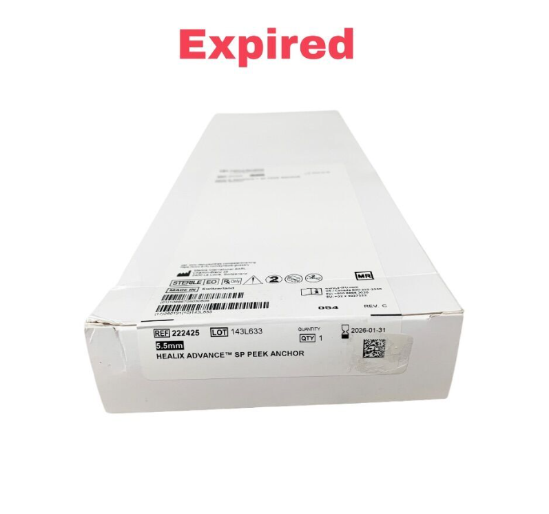DEPUY SYNTHES 222425 HEALIX ADVANCE  SP PEEK ANCHOR 5.5mm EXP 2026 01