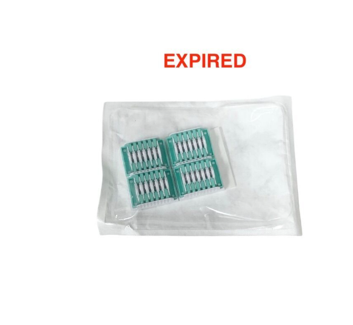 TELEFLEX 50415 Vesocclude Titanium Ligation Clips Medium Large Green Sterile Qty 24 Exp.2026 02
