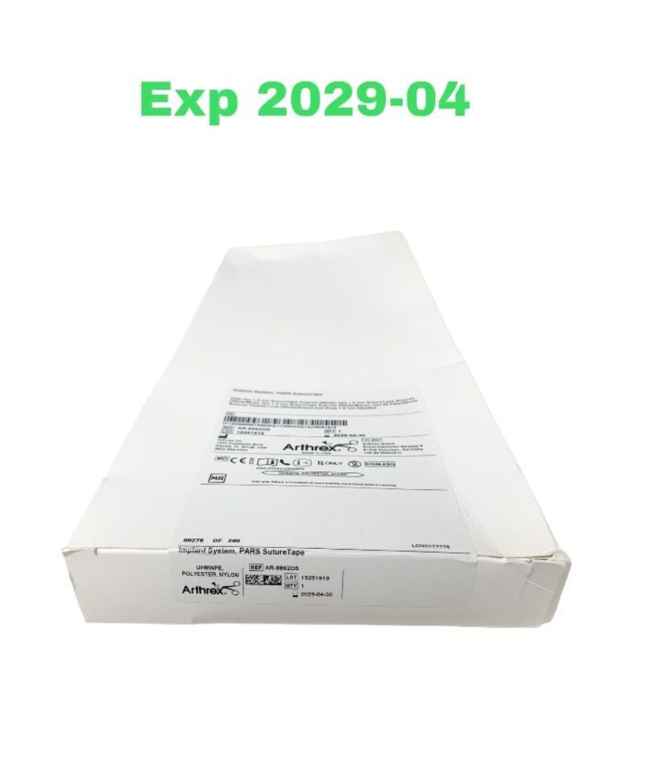 ARTHREX AR-8862DS Implant System PARS SutureTape EXP 2029 04