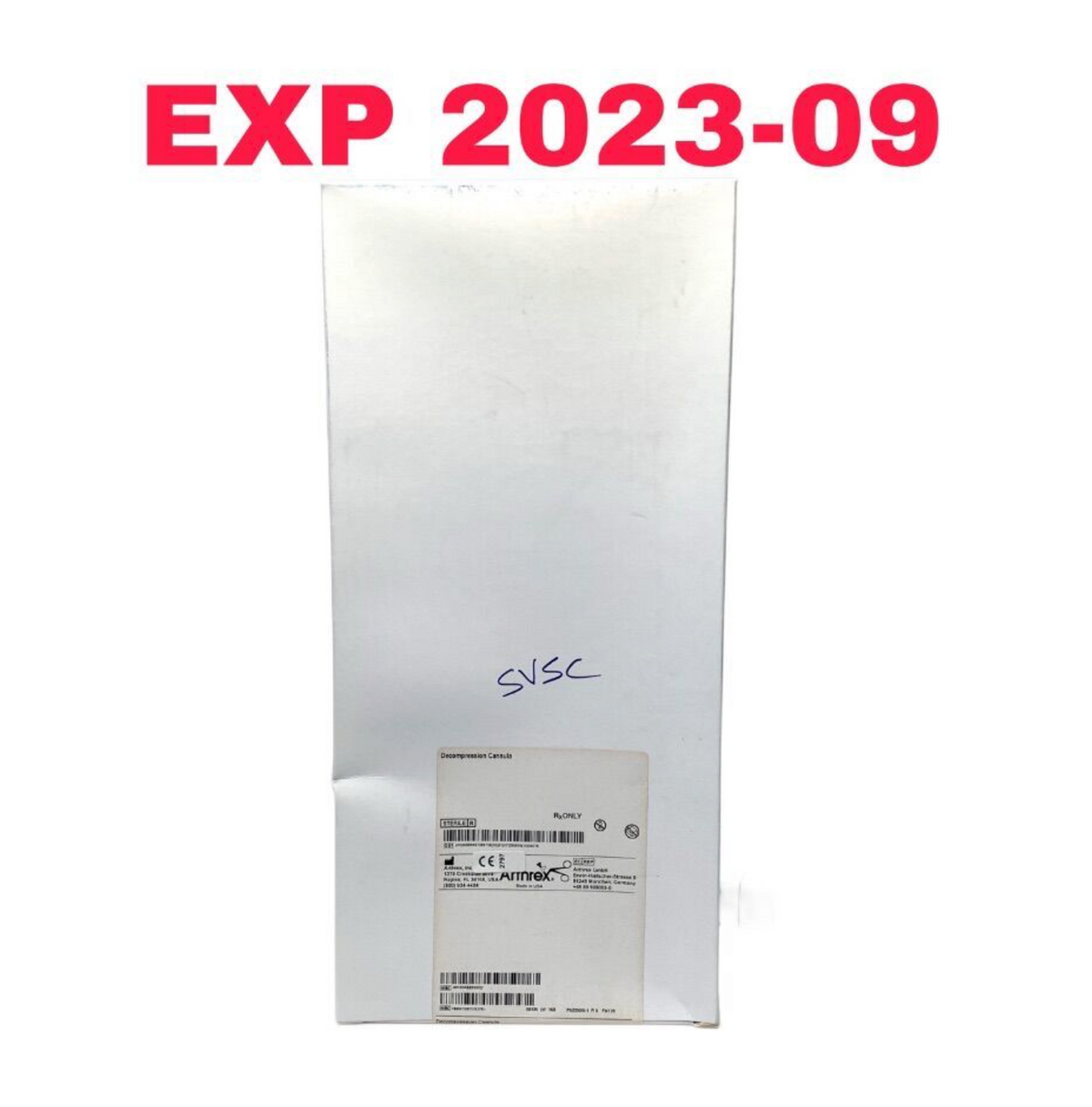 ARTHREX ABS-3300 DECOMPRESSION CANNULA EXP 2023 09
