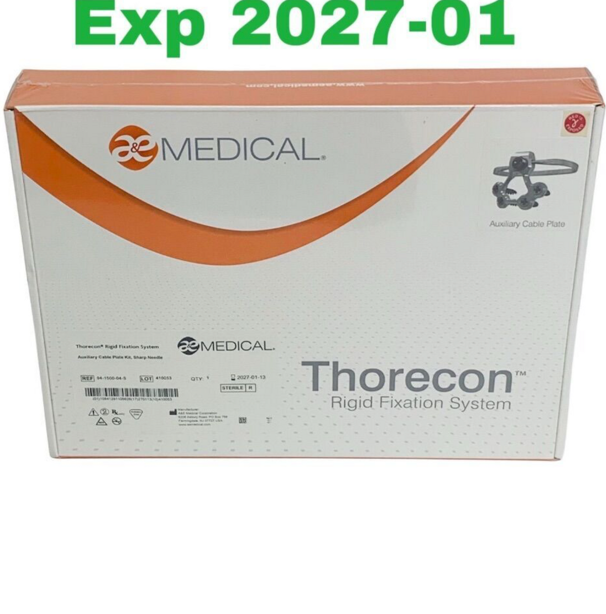 A&E MEDICAL 94-1500-04-S THORECON RIGID FIXATION SYSTEM EXP 2027 01