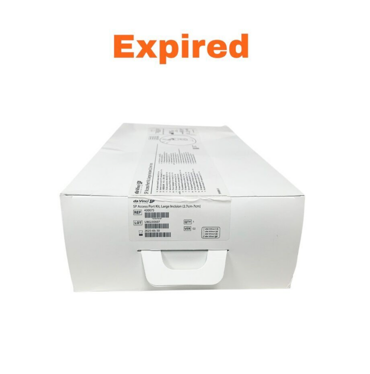 INTUITIVE SURGICAL 430075 da Vinci SP Access Port Kit Large Incision 2.7cm-7cm EXP 2025 06